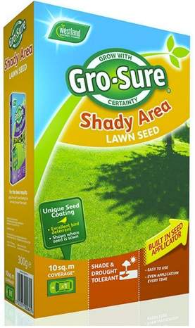 Lawn seed for shaded areas